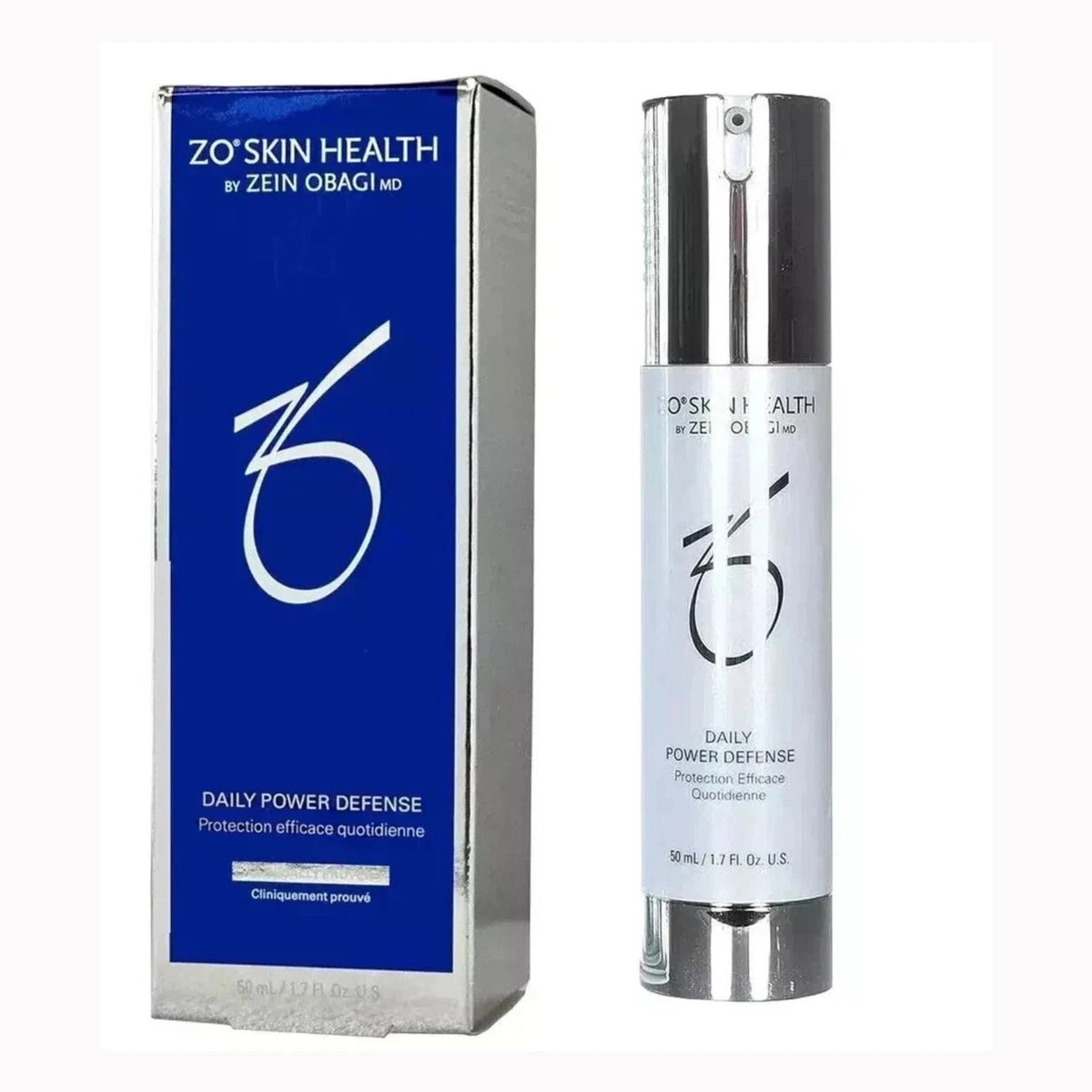 ZO Skin Health Daily Power Defense anti-aging skincare serum bottle 50ml 1.7 fl oz