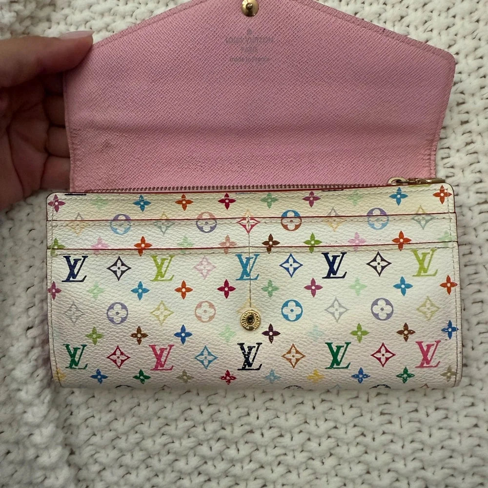 Louis Vuitton Colorful Monogram Wallet – Women's Designer Wallet