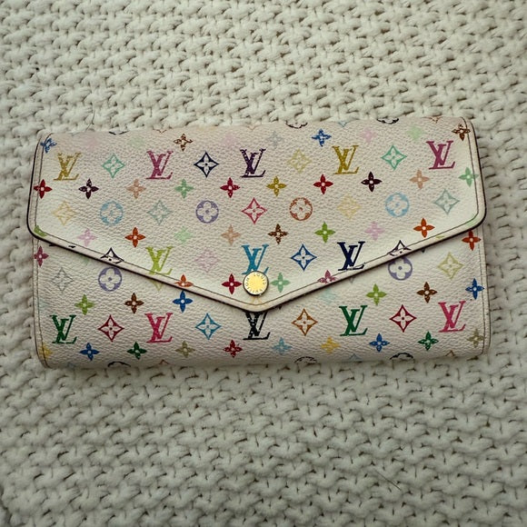 Louis Vuitton Colorful Monogram Wallet – Women's Designer Walletcf
